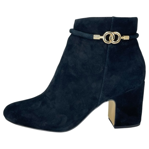 Bella Vita Diaz Black Kidsuede Leather Womens Ankle Boots Size 7.5XW - Picture 4 of 11